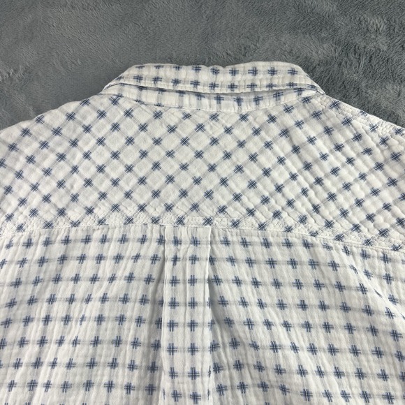 Carbon 2 Cobalt Men's Shirt Long Sleeve Button Down White L Geometric Pattern‎ - Picture 7 of 7